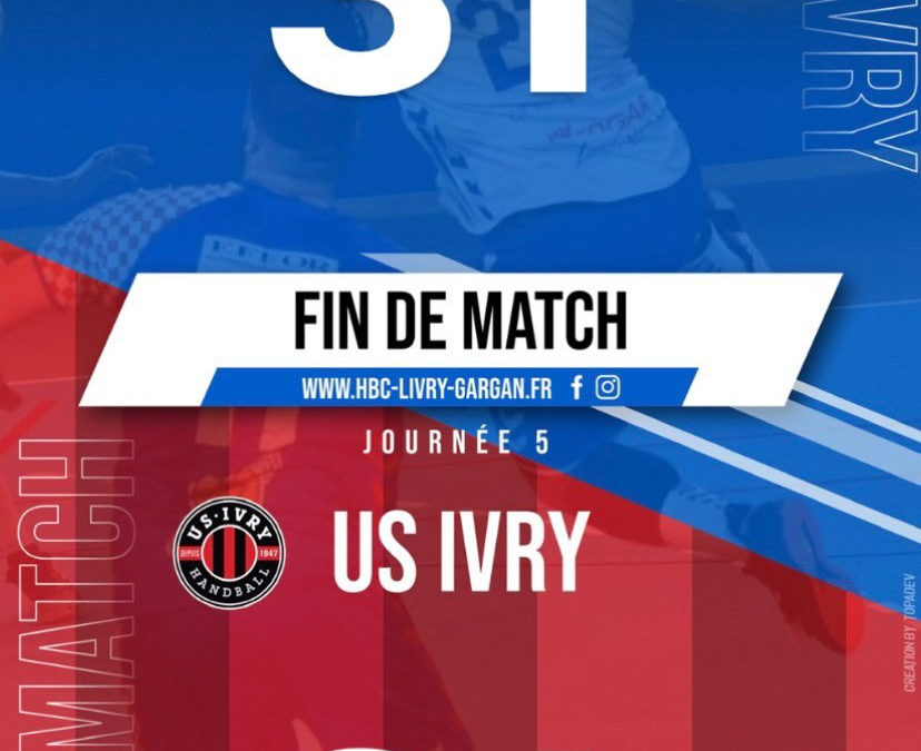 J5 du Championnat : un match nul face à Ivry