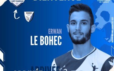 Erwan Le Bohec est de retour au HBC Livry-Gargan !