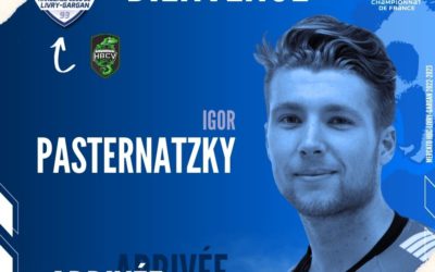 Igor Pasternatzky rejoint le HBC Livry-Gargan !